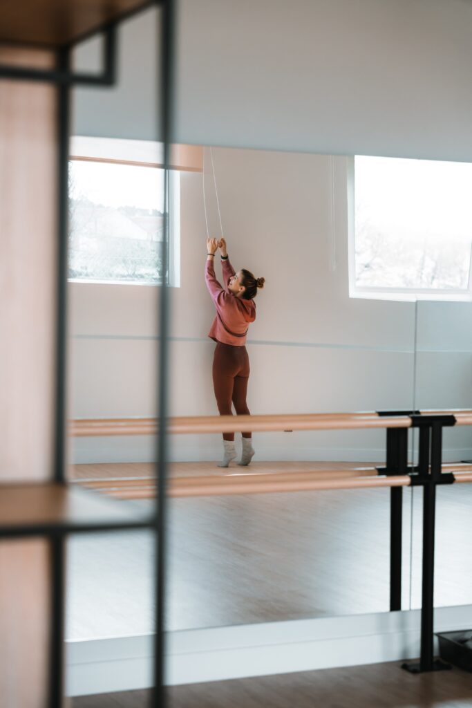 Studio with ballet bars Be Pilates